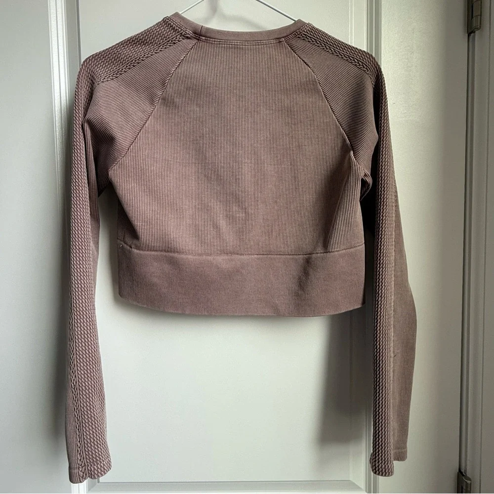 Aerie OFFLINE Big Chill Seamless Long Sleeve T-Shirt